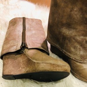 Fold over Steve Madden boots